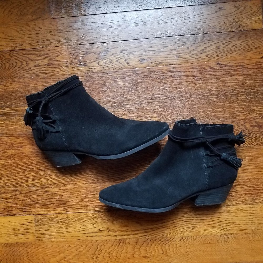 Vince Camuto Carlina Leather Ankle Boots - Picture 2 of 7